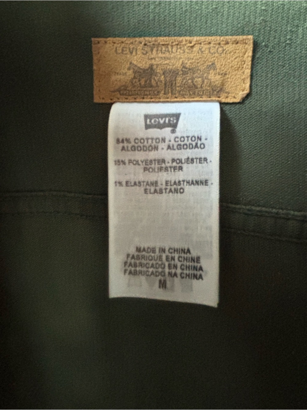 Women’s Olive Green Corduroy Jacket - Classic Workwear Style - Picture 3 of 3
